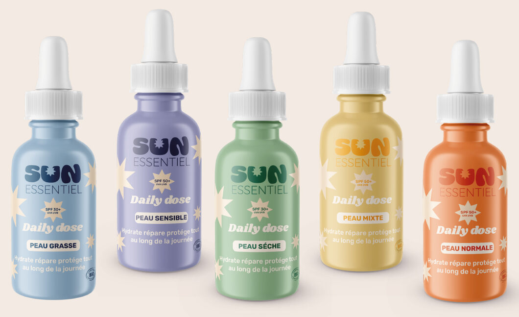 packagings Sérums Sun essentiel