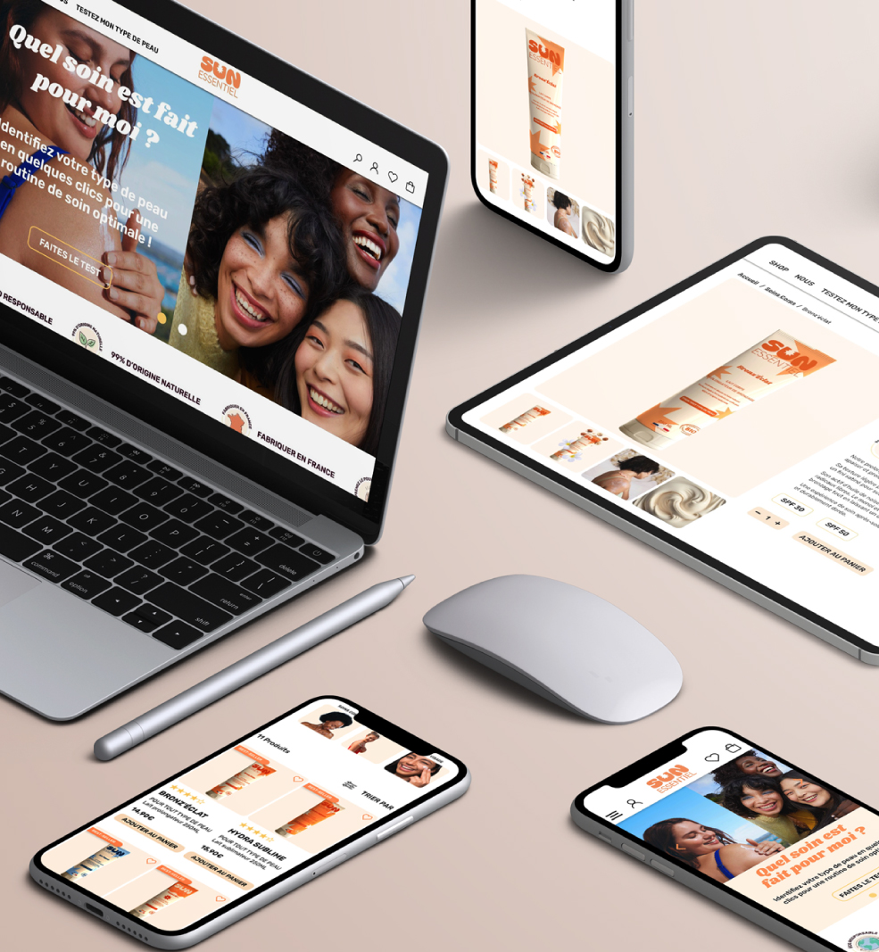 Web design Sun essentiel